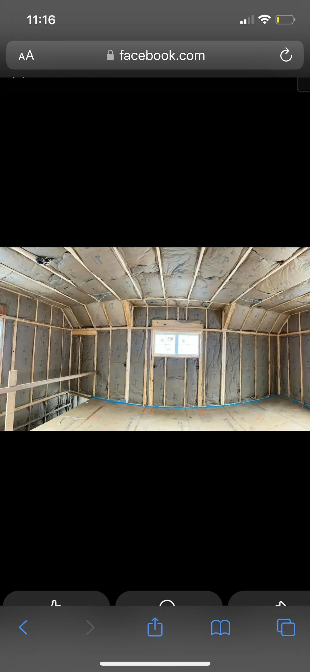 Spray foam insulation